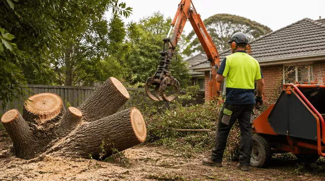 Tree lopping service in Alfredton