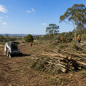 Land Clearing Project in Bacchus Marsh