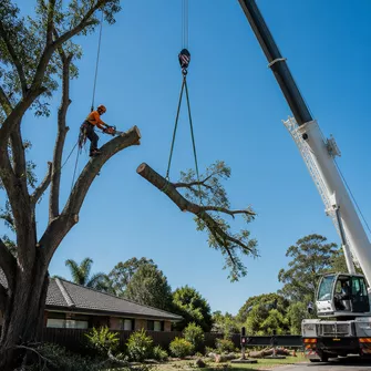 Large tree removal in Bannockburn