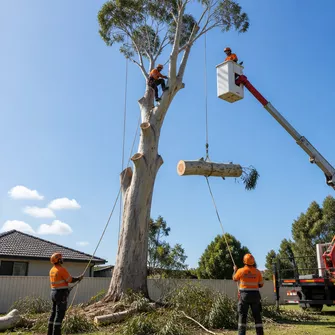 Large tree removal in Carisbrook