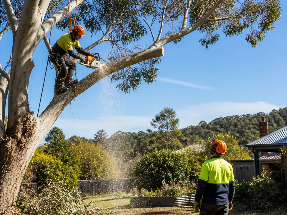 Professional tree removal in Daylesford, Victoria