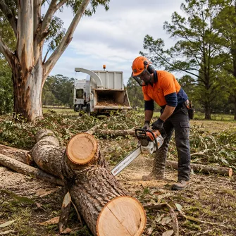 Commercial tree removal in Dunnstown, VIC