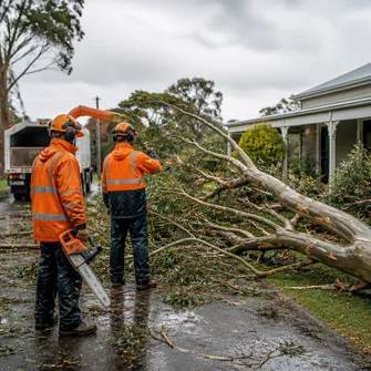 Emergency tree removal in Dunolly