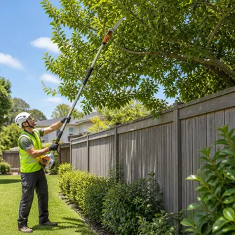 Tree cutting for property maintenance in Gordon