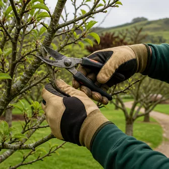Tree pruning for health and aesthetics in Hepburn, Victoria