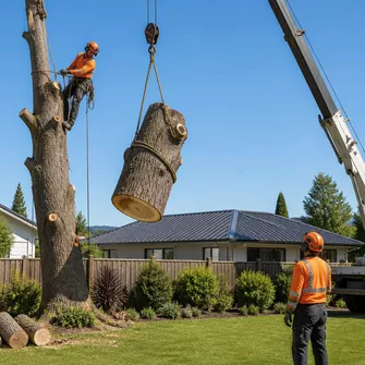 Large tree removal in Kingston, Vic
