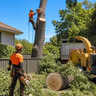 Land clearing project in Kingston, Vic