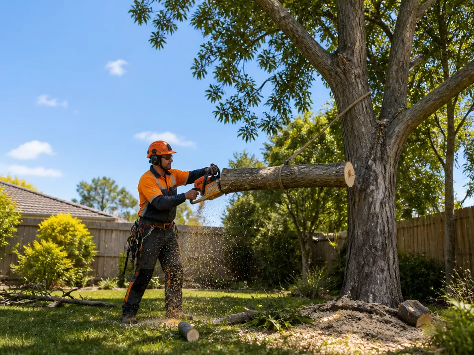 Professional tree removal in Myrniong, Victoria