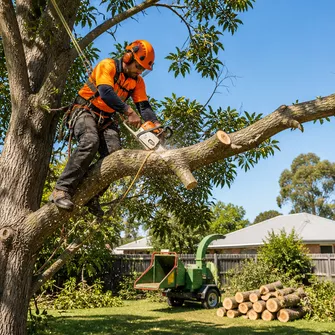 Large tree removal in Rokewood Junction