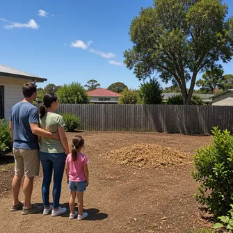 Residential tree removal project in Rokewood Junction