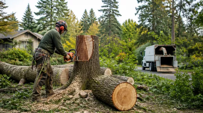 Tree pruning service in Sebastopol
