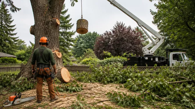 Stump grinding in Sebastopol