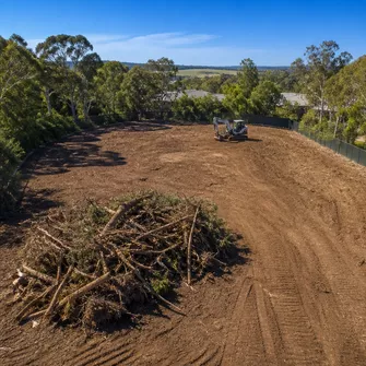 Land clearing for development in Teesdale