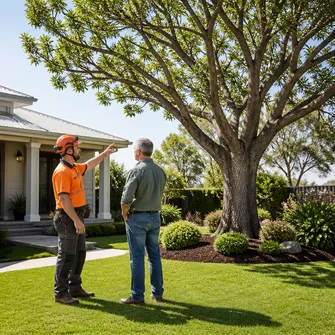 Residential tree removal
