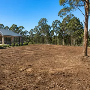 Land clearing for new development in Ballan