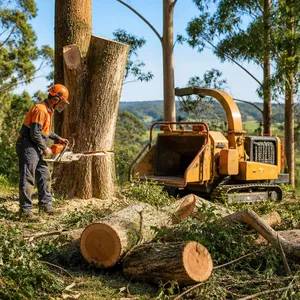 Tree removal project in Skipton