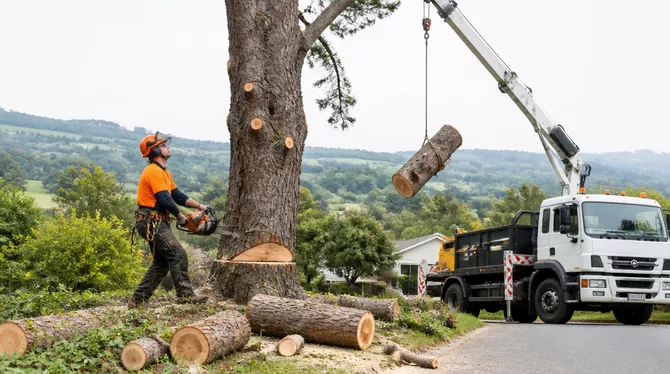 Professional tree removal in Glenlyon, Victoria