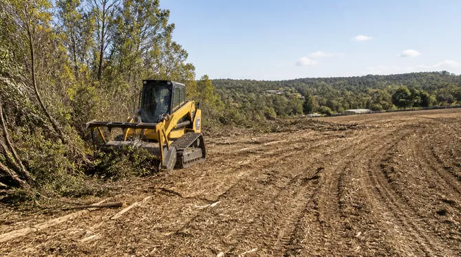 Land clearing for development in Snake Valley